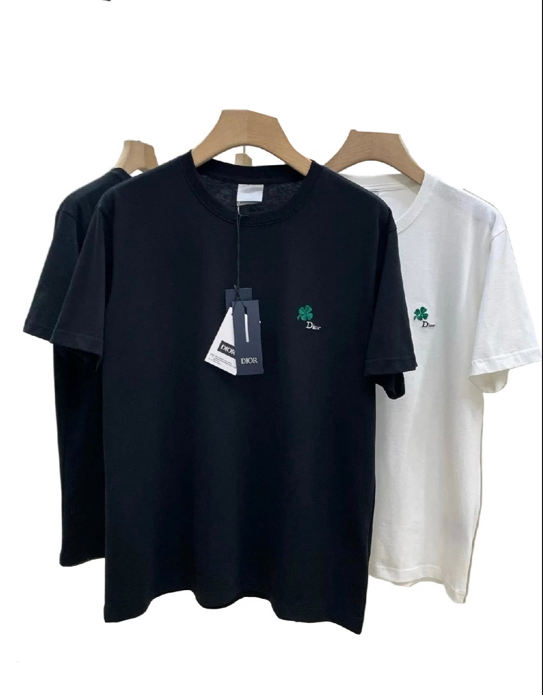 T-SHIRT CD CLOVER BLACK or WHITE