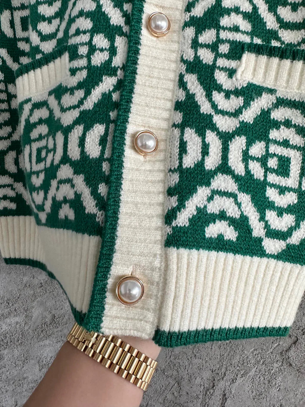 GILET CASA GREEN