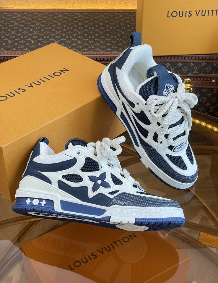 SNEAKERS SKATE LV BLUE