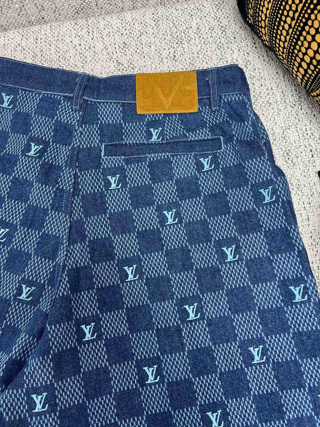 ENSEMBLE CHEMISE SHORT LV DENIM