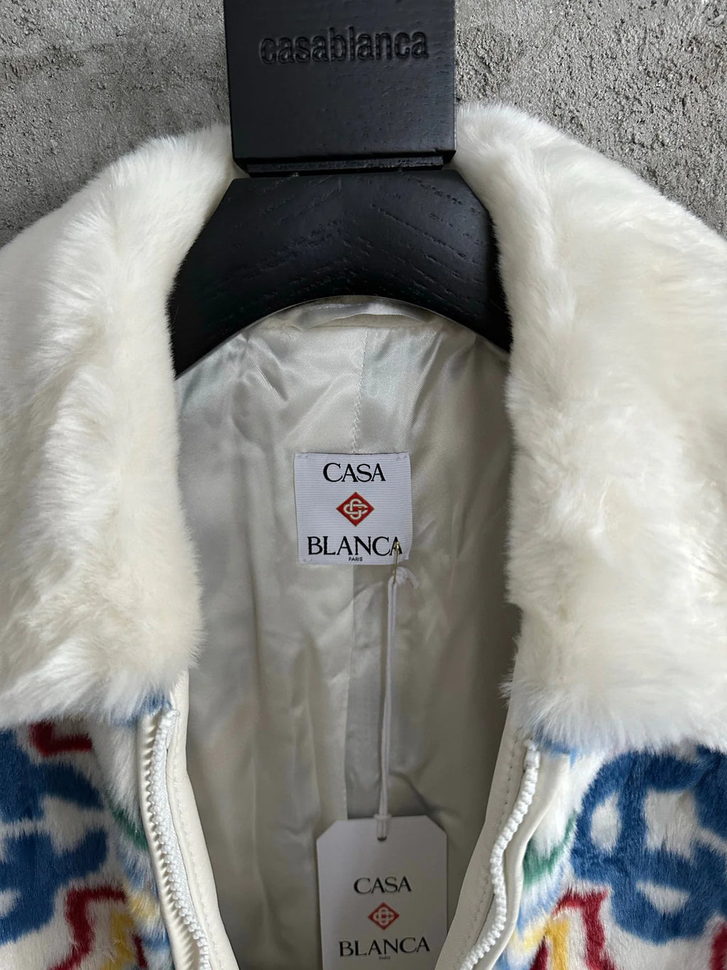 VESTE EN FOURRURE CASA