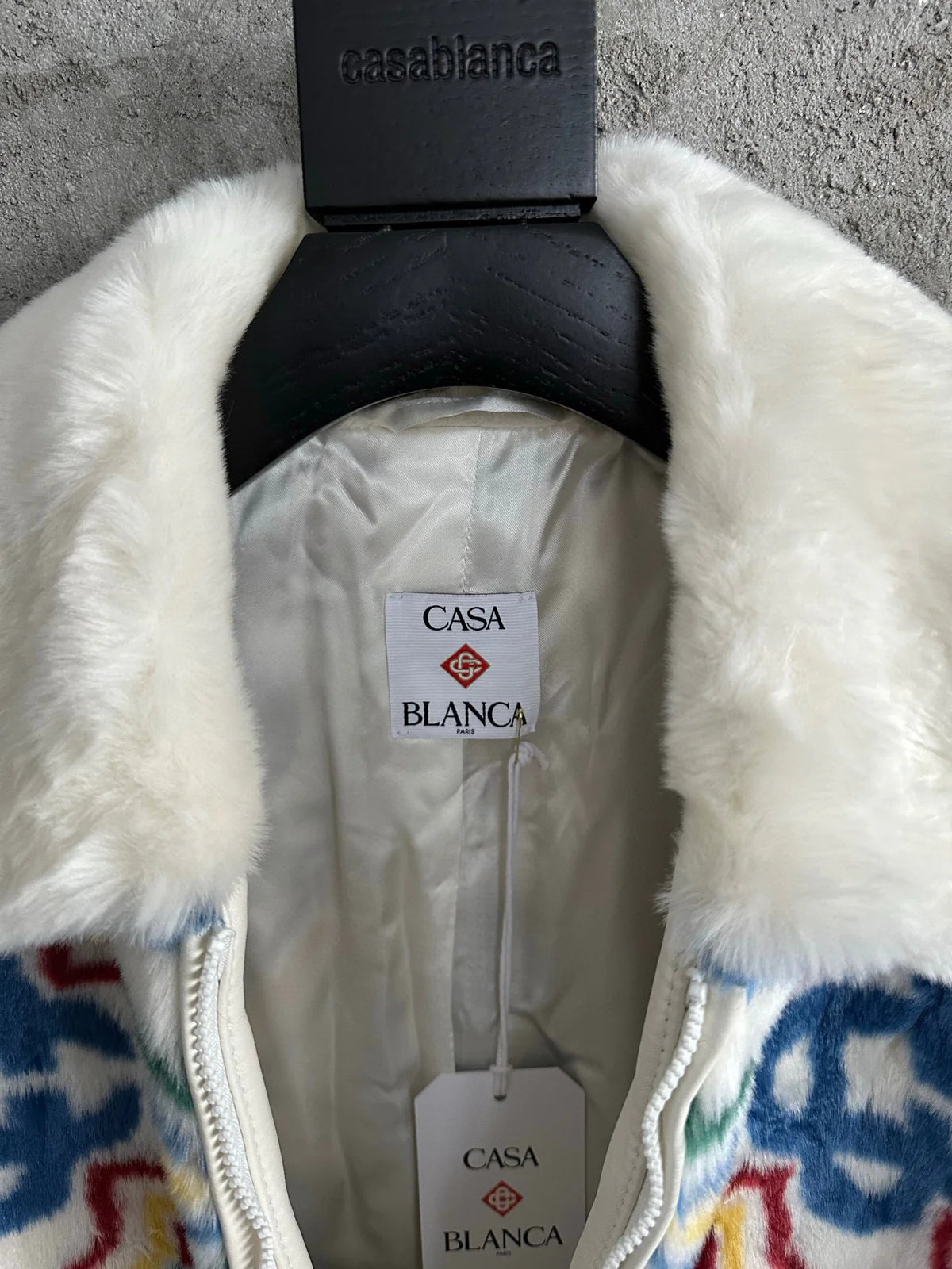 VESTE EN FOURRURE CASA