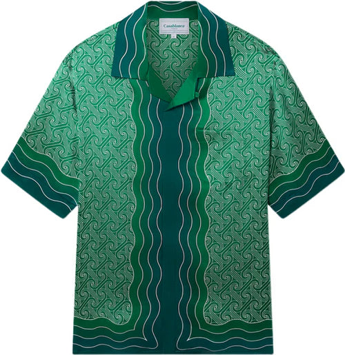 CHEMISE GREEN SOIE CASA