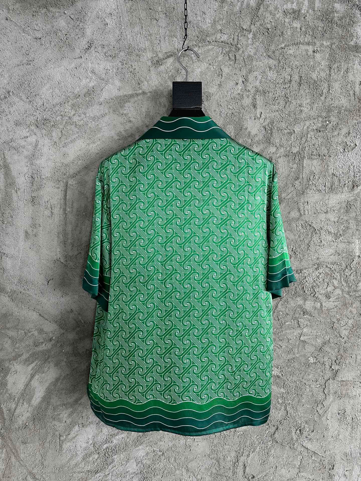 CHEMISE GREEN SOIE CASA