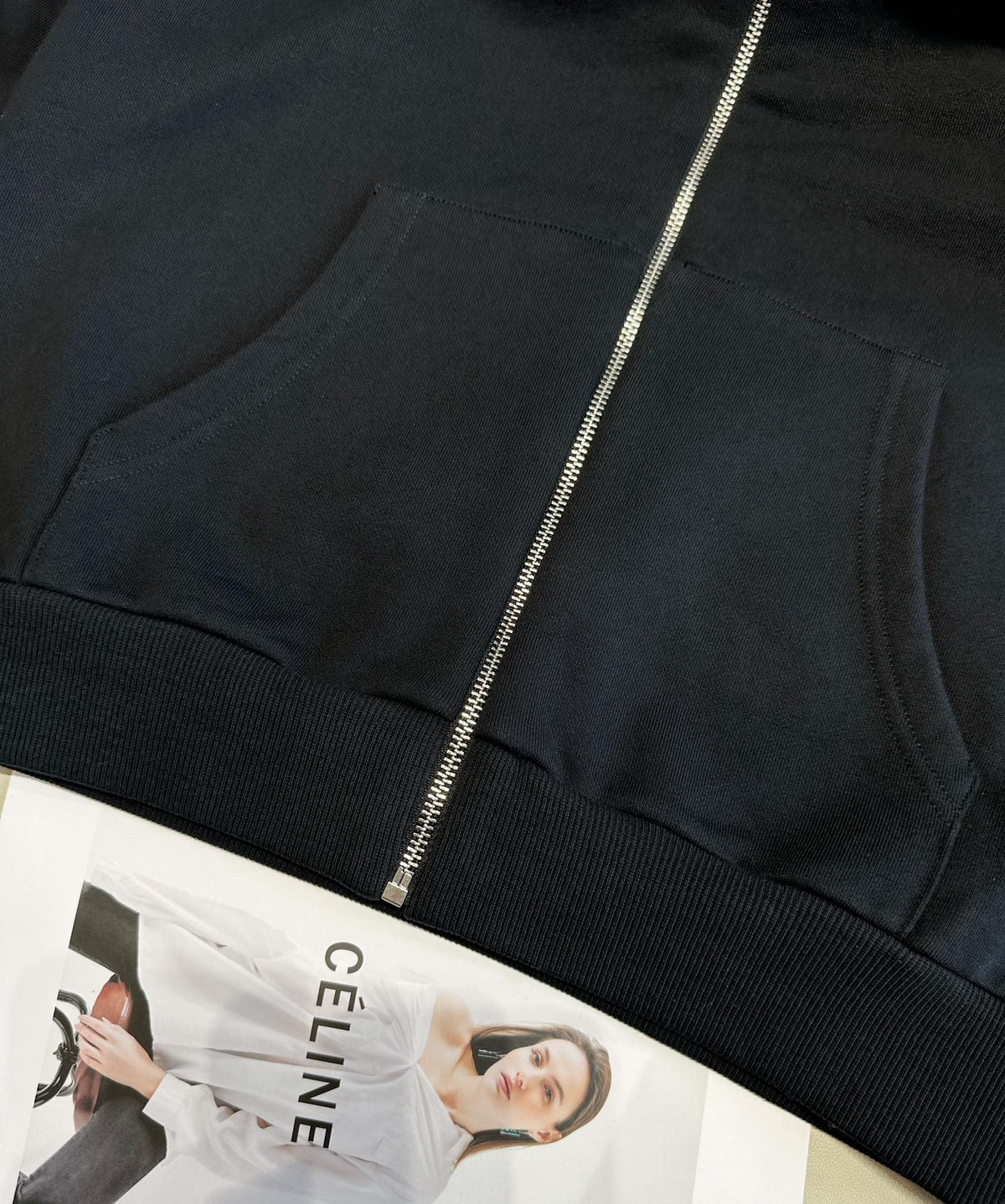 VESTE SWEAT CLN COTON