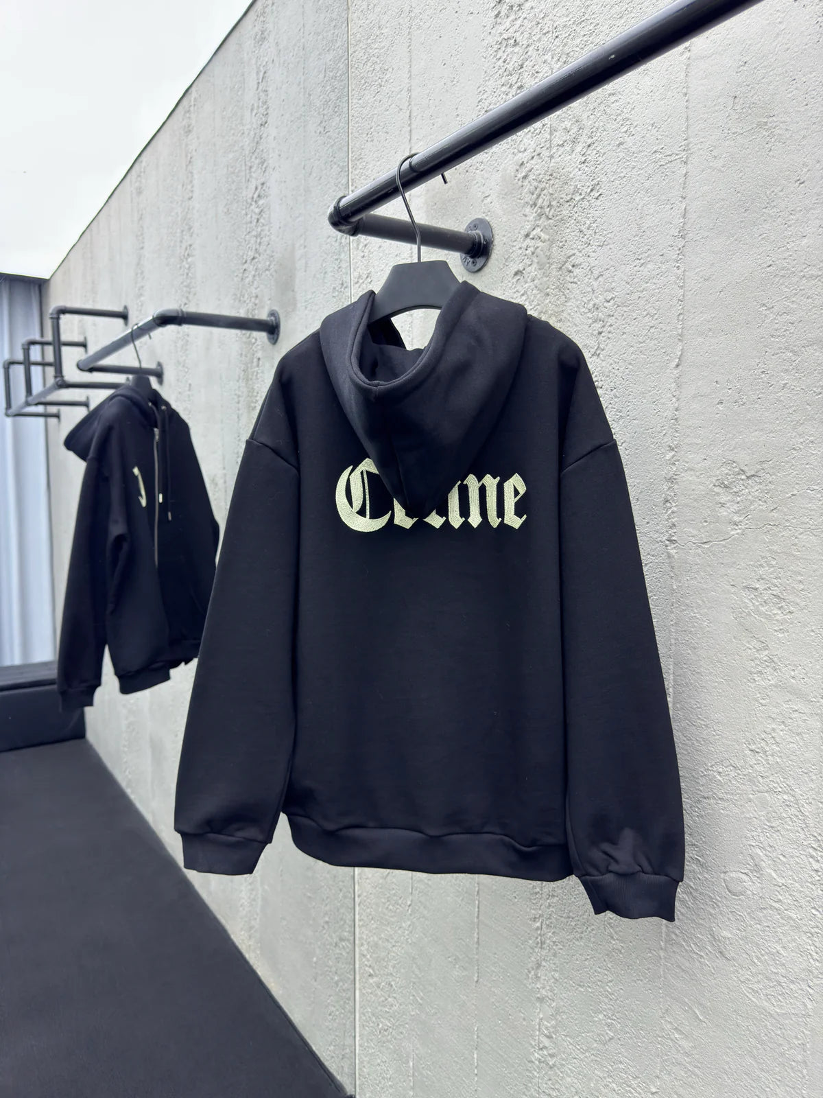 SWEAT-SHIRT CLN BLACK