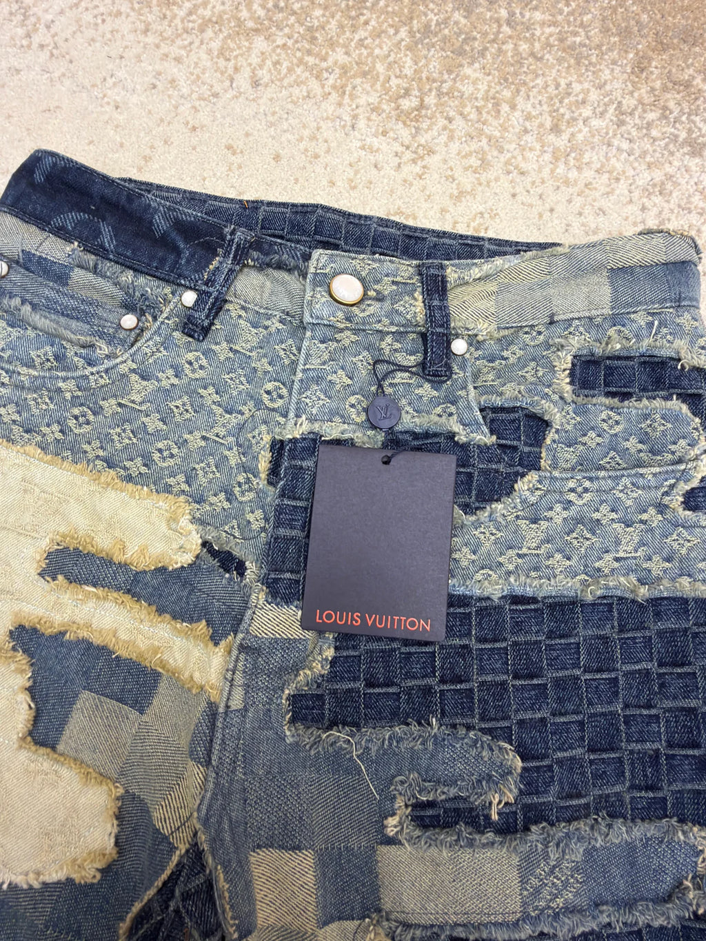 PANTALON JEAN LV DENIM