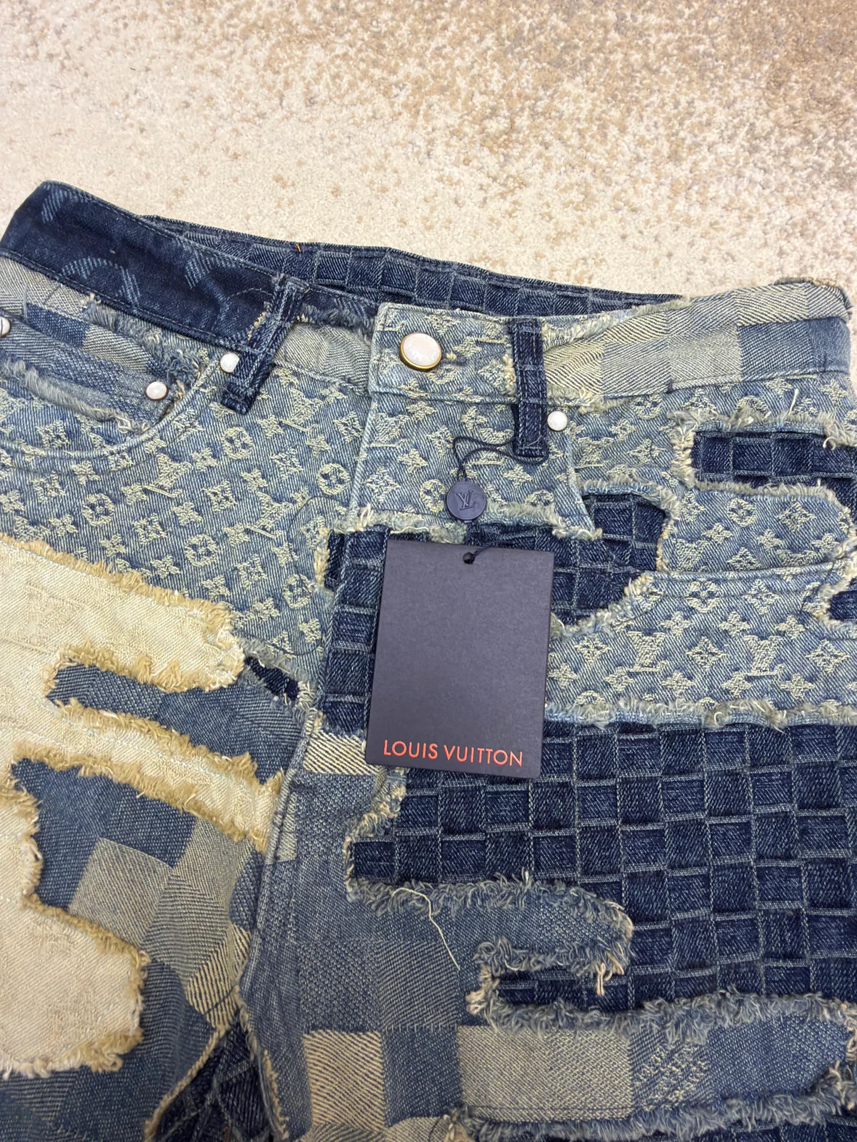 PANTALON JEAN LV DENIM